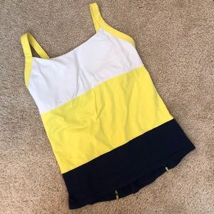Lululemon // Colorblock Padded Tank Top 💛